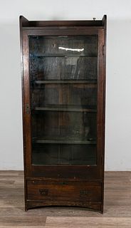 Arts and Crafts Period Yeager Gun Cabinet