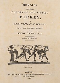 Robert Walpole Memoirs 1818 Second Edition