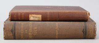 2 George Eliot First Editions Jubal & Theophrastus