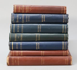 7 Matthew Arnold First Edition Books