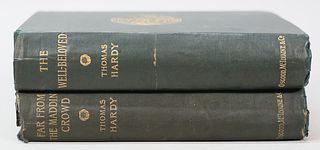2 Thomas Hardy 1st Editions Madding & Well-Beloved