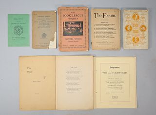 Thomas Hardy Magazines, Poems, Programs