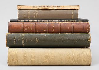 5 Books Leech, Ward, Carlyle, Lamb, Gladstone
