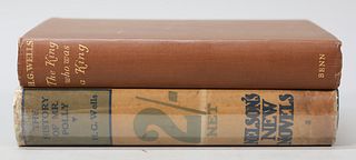 2 H.G. Wells First Editions Mr. Polly & The King