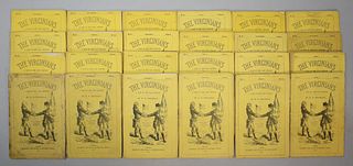 W.M. Thackeray The Virginians, 24 Original Parts