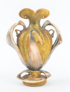 Turn Teplitz Art Nouveau Corn Form Porcelain Vase