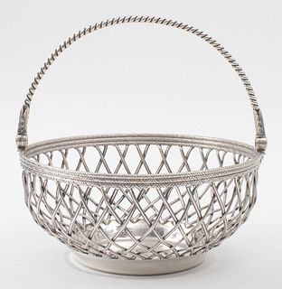 George III Silver Bread Basket London 1781