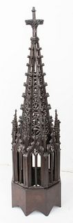 Grand Tour French Bronze Gothic Transept Spire