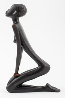 Atelier Hagenauer Bronze Nude Female Sculpture