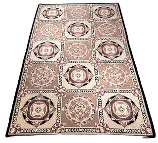 Hand Made Flat Weave Wool Carpet 8'5 x 5'5