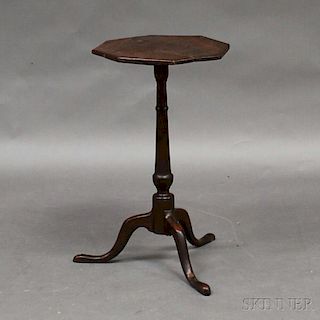 Red-stained Cherry Candlestand
