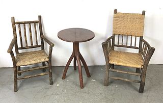 2 Adirondack Style Chairs