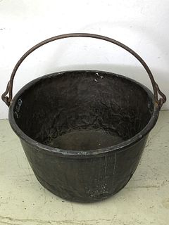 Hammered  Copper Cauldron