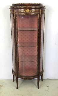 Louis XV Style Curio Cabinet