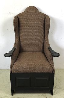 Upholstered Pilgrim Chair