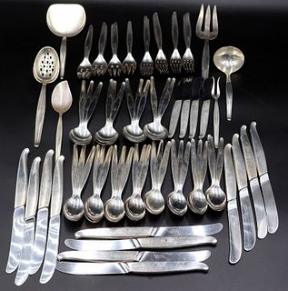 STERLING. Towle Contour Sterling Flatware Service.