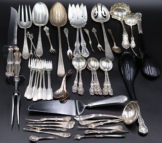 STERLING. Assorted Sterling Serving Pieces and