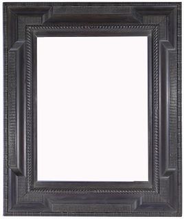 Exceptional English 19th C. Ebonized Frame