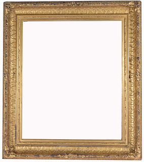 American, 1850s Gold Leaf Frame