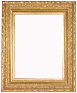 European 19th century gilt wood frame