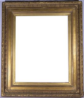 European, 1870's Gilt Wood Frame