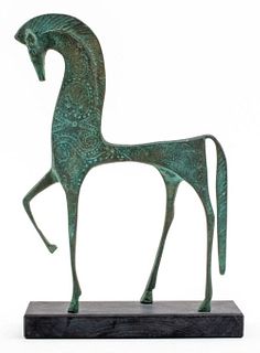 Frederick Weinburg Bronze Horse Sculpture
