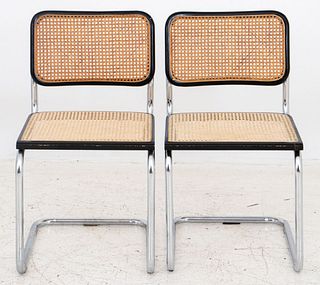 Marcel Breuer Designed Cesca Chairs. 2