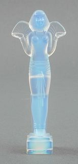 Sabino Art Deco Frosted Glass Sculpture