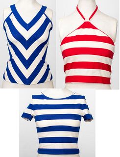 Vintage Karl Lagerfeld Striped Shirts, 3