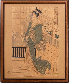 Kikugawa Eizan (1787-1867) Ukiyo-e Print