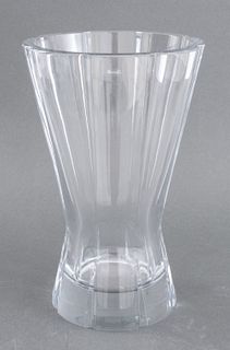 Christofle Crystal Cut Vase