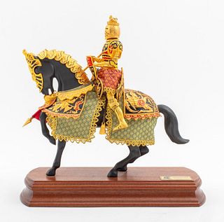 Armadura Siglo XVI Model of a Mounted Knight
