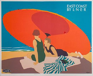 Tom Purvis "East Coast By L.N.E.R" Poster