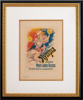 Jules Cheret "Olympia" Les Maitres Lithograph