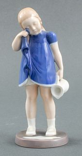 B & G 'Crying Over Spilled Milk' Porcelain Figure