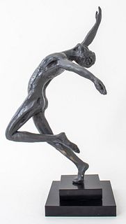 "Dancer," Polymer Clay Sculpture