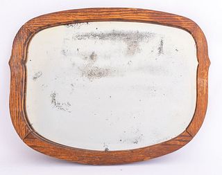 Cottage Style Oak Wood Mirror