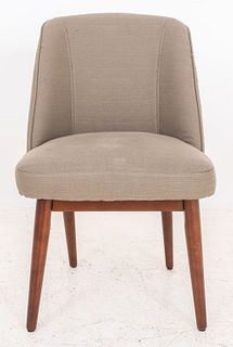 Modern Upholstered Beige Chair