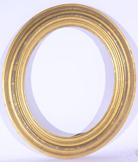 American 1850's Oval Frame