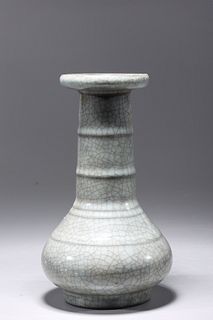 Chinese Crackle Glazed Celadon Vase