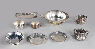Large Group of Silver Plate Objects