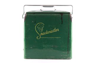 RARE Snackmaster Vintage Ice Cooler c. 1950's