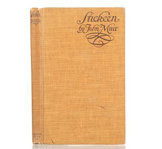 "Stickeen" By John Muir Rare Hardcover 1st Ed.