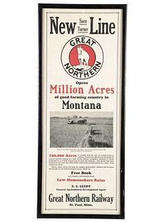 C. 1927 Great Northern Railway Montana Broadside