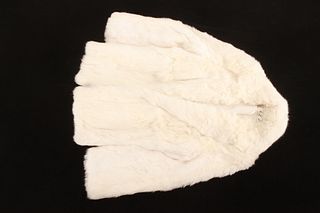 J.S.L. II White Rabbit Fur Ladies Jacket c. 1950's