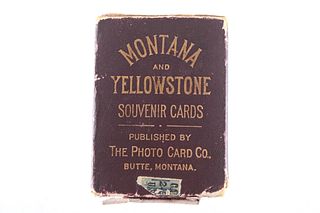 Montana and Yellowstone Souvenir Cards c. 1898