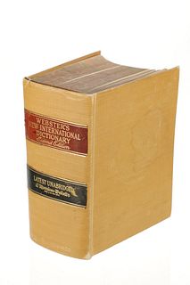 1950 1st Edition Webster's Unabridged Dictionary