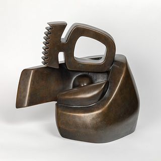 Don Smalley, Untitled (Bronze Sculpture), 1990