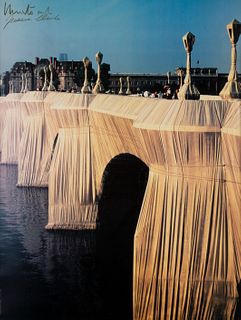 Christo Vladimirov Javacheff + Jeanne-Claude Denat de Guillebon, The Pont Neuff Wrapped