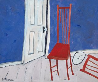 Don Furnas, Untitled (Red Chair)